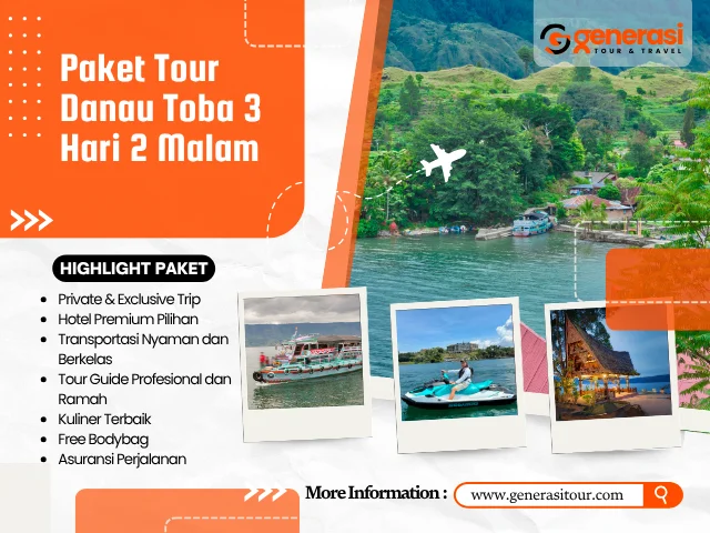 Paket Tour Danau Toba 3 Hari 2 Malam