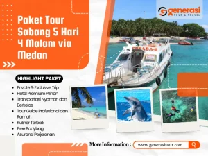 Paket Tour Sabang 5 Hari 4 Malam