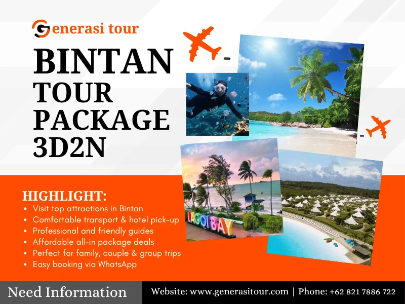 bintan tour package 3d2n