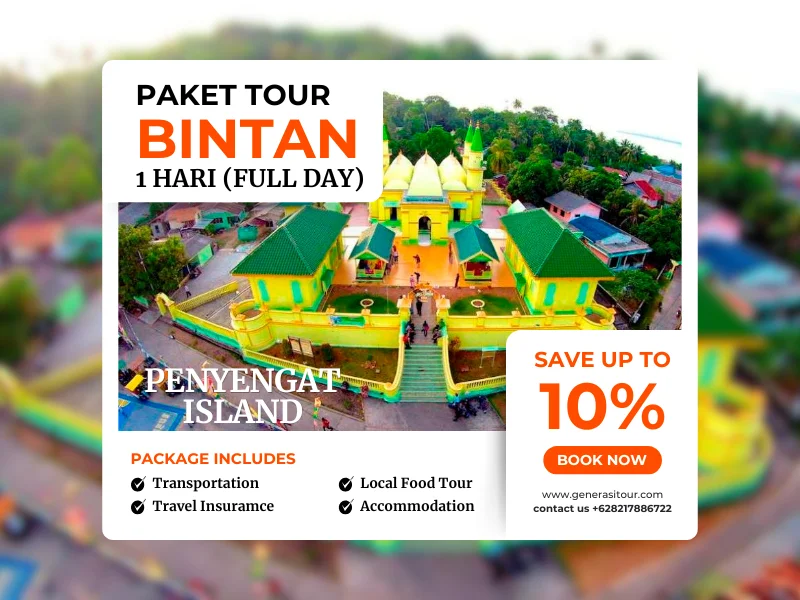 Paket Tour Bintan 1 Hari Pulau Penyengat