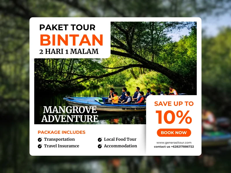 Paket Tour Bintan 2D1N Mangrove