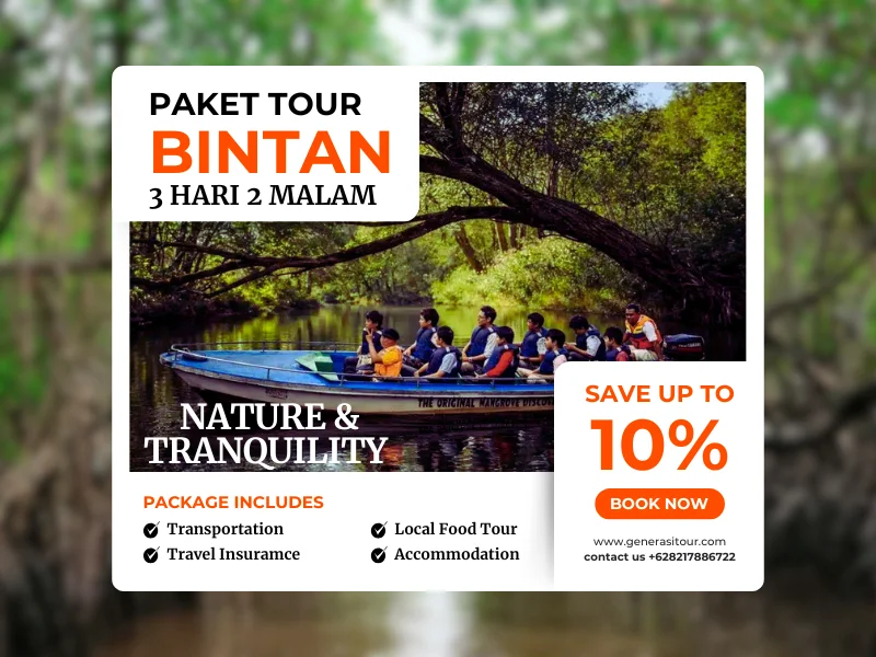 Paket Tour Bintan 3D2N Mangrove