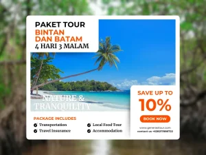 Paket Tour Bintan Batam 4D3N Mangrove