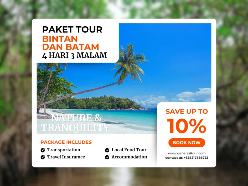 Paket Tour Bintan Batam 4D3N Mangrove