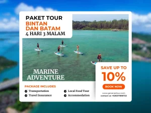 Paket Tour Bintan Batam 4D3N Snorkeling Kano
